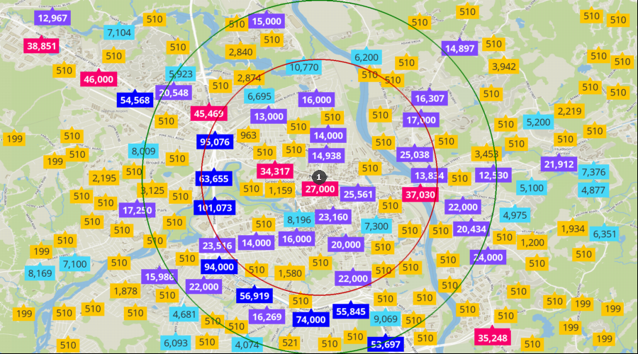 Nashua, New Hampshire - Daily Average Traffic Count